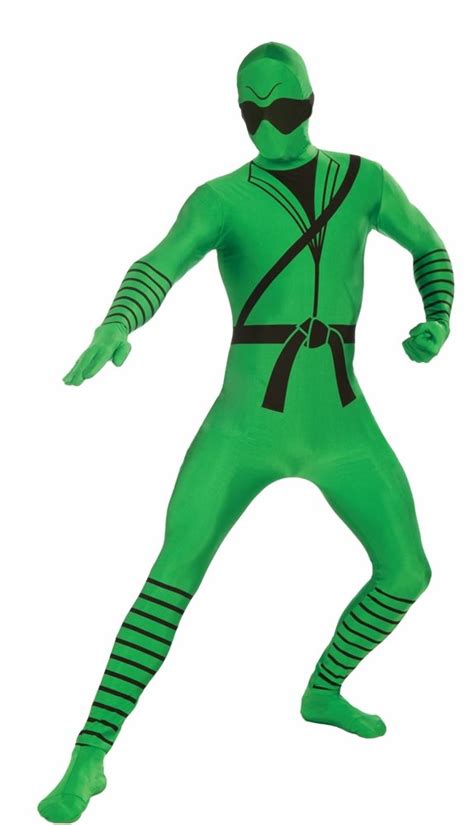 Halloweeen Club Costume Superstore Green Ninja Skin Suit Child Costume