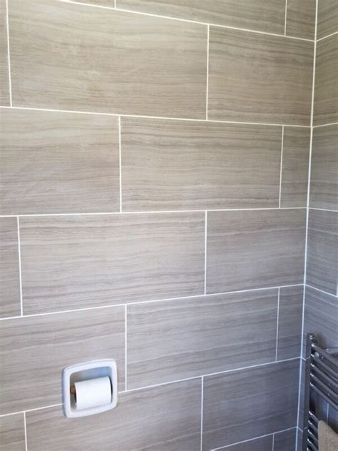 Grey Bathroom Tiles Bandq Naplo Grey Aluminium Mosaic Tile L300mm W