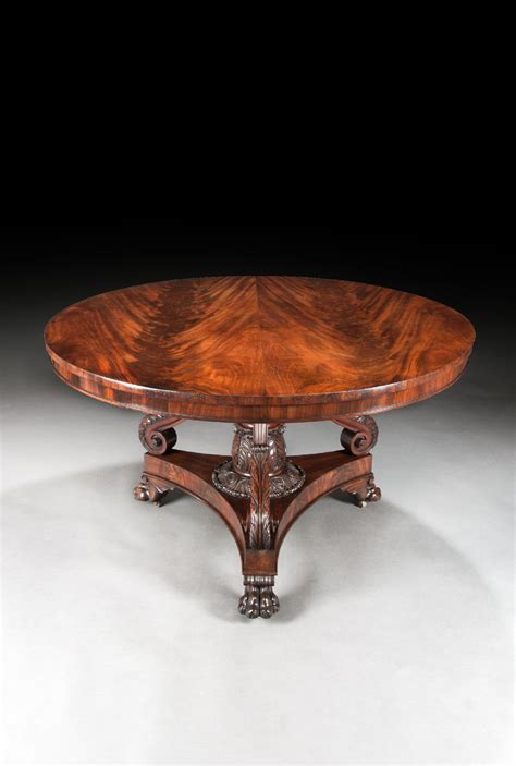 The fine dining tables have prime qualities and discounts that give you value for money. Fine Regency Mahogany Tilt Top Dining Table | 626206 ...
