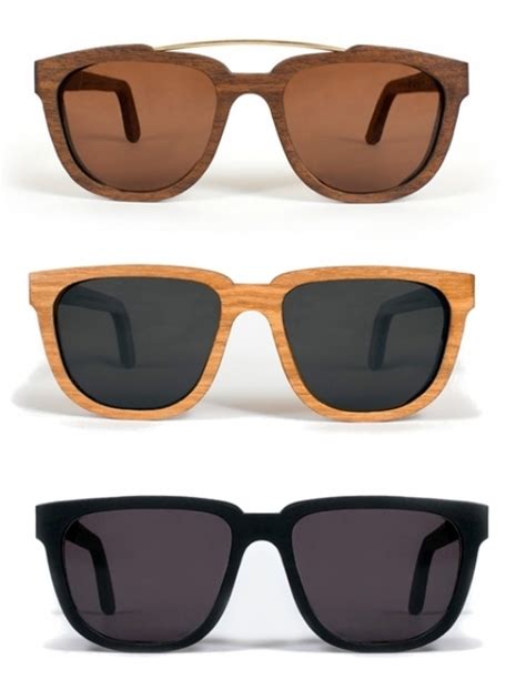 Capital Eyewear Handmade Wood Sunglasses