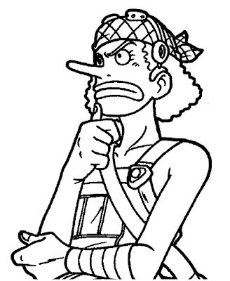 Anime Manga One Piece Coloring Pages Printable | Online Coloring Pages