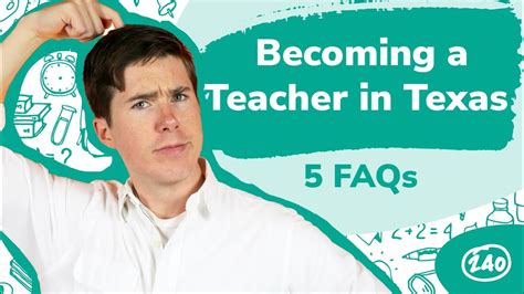 How To Become A Teacher In Texas 5 Frequently Asked Questions Youtube