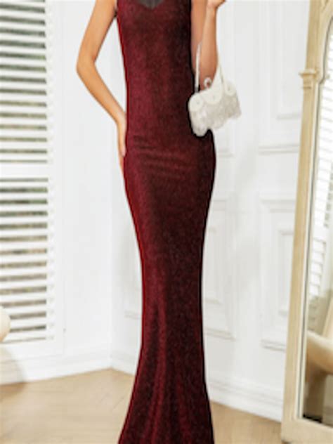 Buy Urbanic Red Maxi Dress Dresses For Women 18500180 Myntra