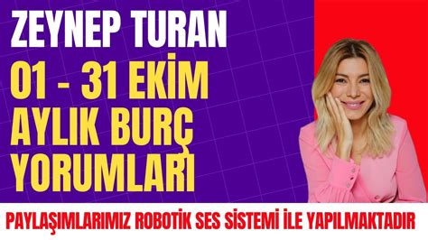 Zeynep Turan I Bur Yorumlar I Ayl K Astroloji Yorumlar I B T N