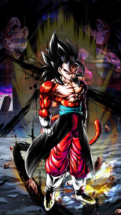 Due to an upcoming event, i'll be starting a special dragon ball series! Xeno Vegito SSJ4 Legends Custom Mobile Wallpaper by ...