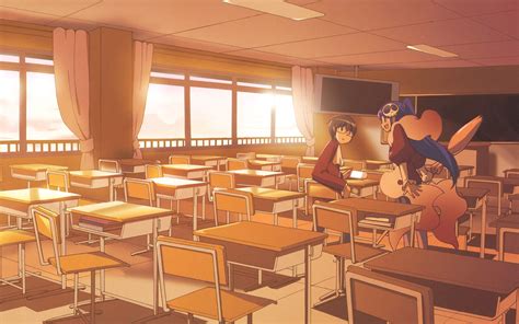 Classroom Wallpaper Anime