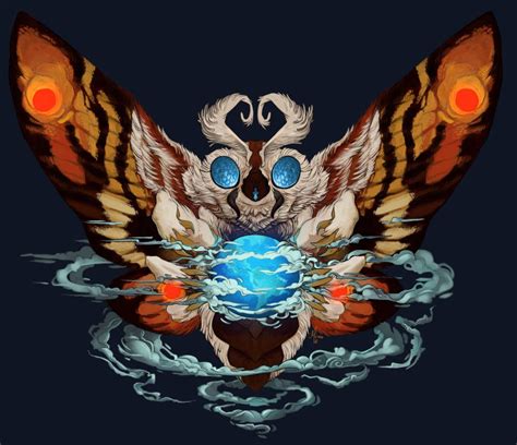 Mothra The Queen Of Monsters By Morthern On Deviantart Godzilla