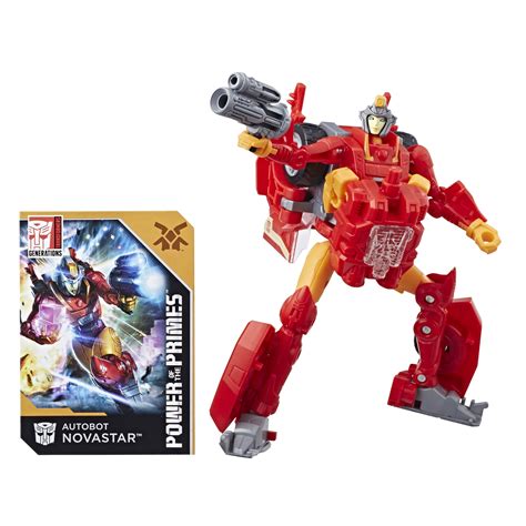 transformers generations power of the primes deluxe class autobot novastar