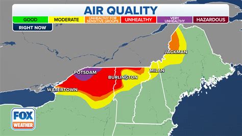 New York City Under ‘unhealthy Air Quality Alert As Smoke From