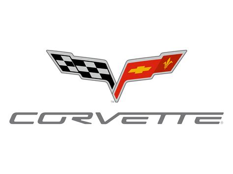 C8 Corvette Logo Wallpaper