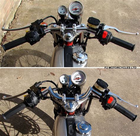 Skyteam Ace 125 Standard Bars Shown At The Top And F2 Motorcycles Ltd