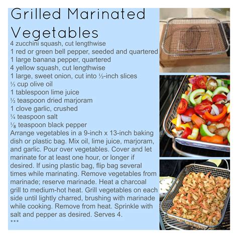 Its Grill Time With Pampered Chef Grill Basket Outdoor Cooking
