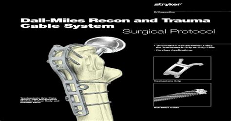 Dall Miles Recon And Trauma Cable System Surgical Dall Miles Cable