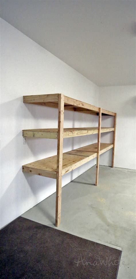 Easy And Fast Diy Garage Or Basement Shelving For Tote Storage