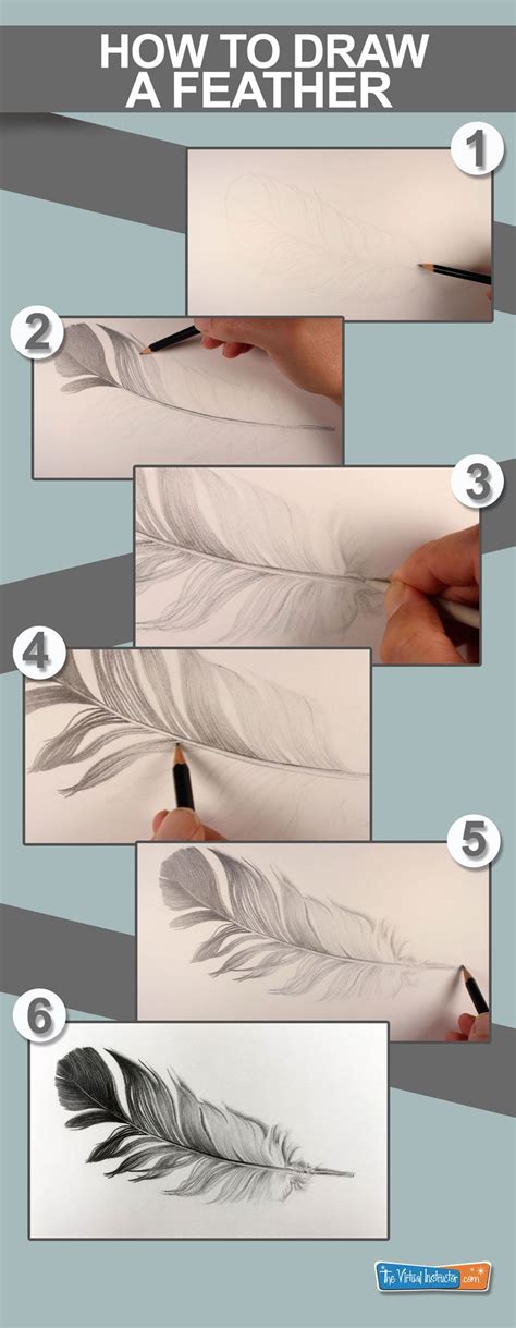 How To Draw A Feather With Graphite Pencils Howtodraw Pencil Pencil