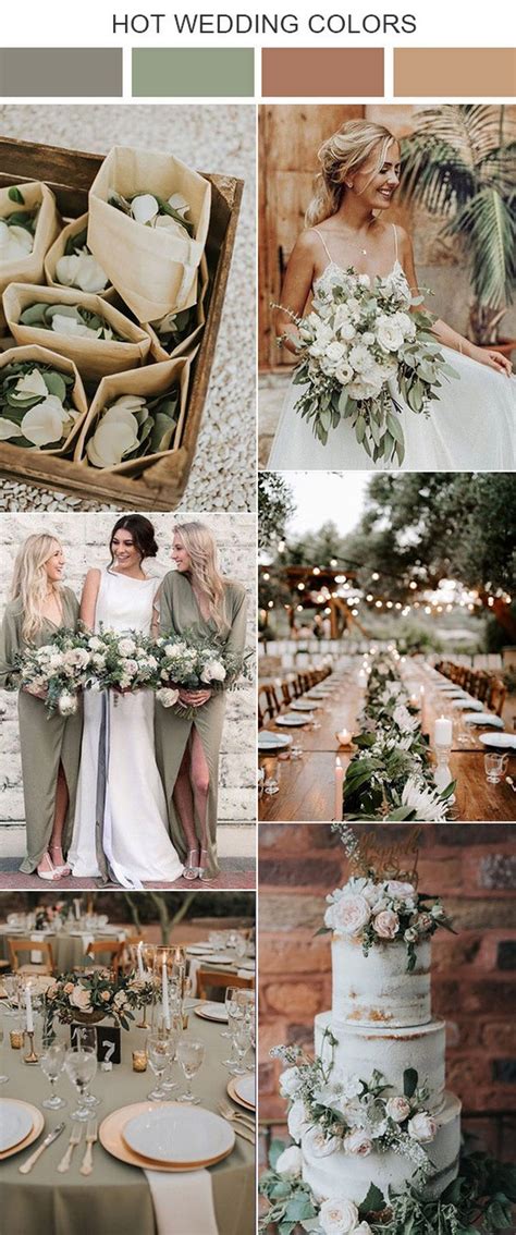 10 Sage Green Wedding Color Palettes For 2021 Trends