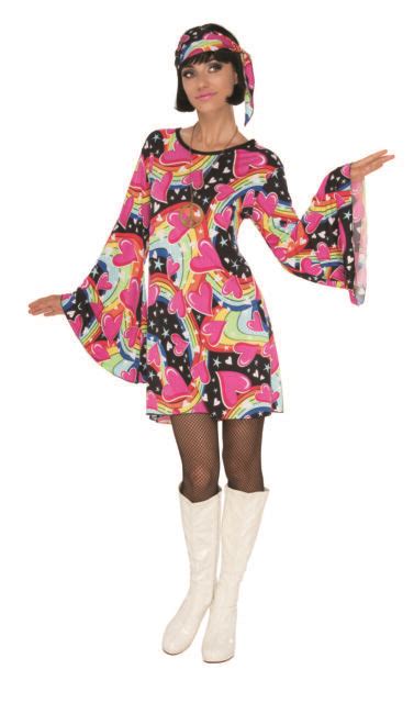 Gogo Girl Womens Adult 70s Disco Dancer Chick Halloween Costume M Ebay