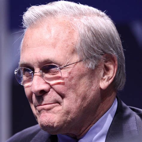 Sometimes you can judge a book by its cover. Donald Rumsfeld Sides With Looters