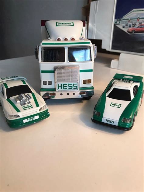 Amerada Hess 1997 Toy Truck And Racers Hess Tanker 1997 Race Cars Hess