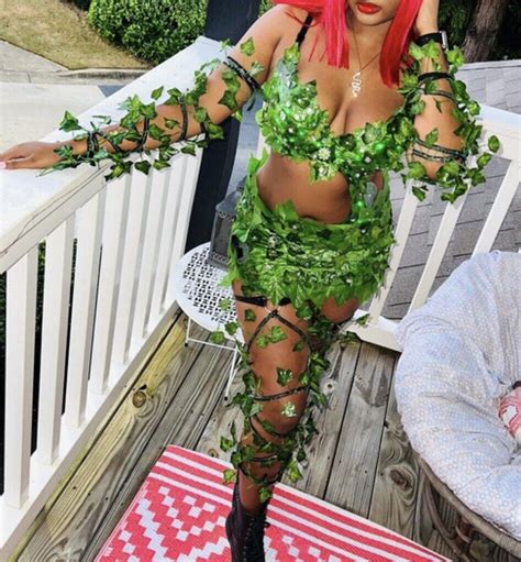 Costume Sexy D Halloween Poison Ivy Tenue Compl Te Th Tre Rave Ebay