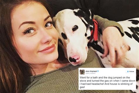 Ex On The Beach Star Jess Impiazzi Narrowly Escapes Death After Pet Dog