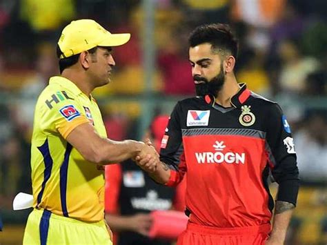 Kohli Dhoni Records Ipl 2020 Virat Kohli Ms Dhoni Chase New Milestones As Rcb Lock Horns