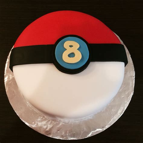 Pokeball Cake Pokeball Cake Birthday Baking Pokemon Birthday Party