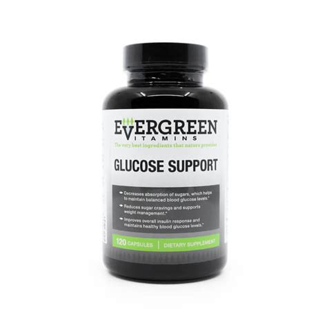 Evergreen Glucose Support Supplement The Healthy Place