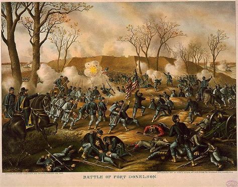 Battle Of Fort Donelson Fortwiki Historic Us And Canadian Forts