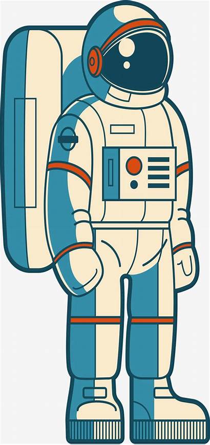 Astronaut Clipart Space Clip Outer Illustration Astronauts