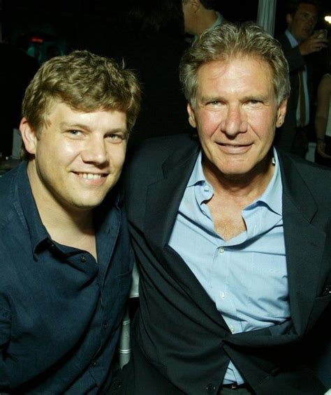 Harrison Ford With Son Benjamin Celebrity Kids Celebrity Dads
