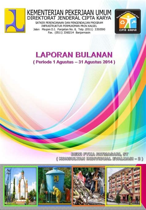 Hasil gambar untuk sampul laporan harian | Sampul laporan, Desain