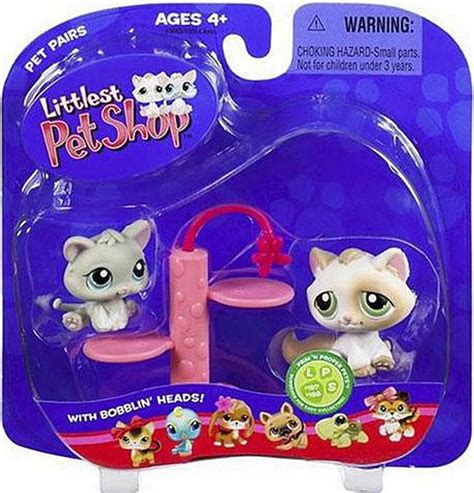 The series is set in the big city, a city modeled after new york city. Littlest Pet Shop Pet Pairs Kitty Figure 2-Pack Hasbro ...