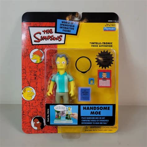 The Simpsons Wos Interactive Figure By Playmates Series 15 Handsome Moe 2995 Picclick