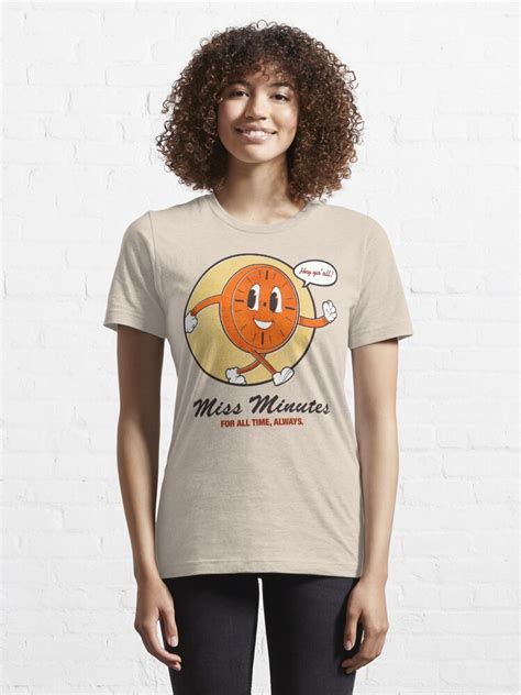 Miss Minutes T Shirt For Sale By Retro Freak Redbubble Serie T