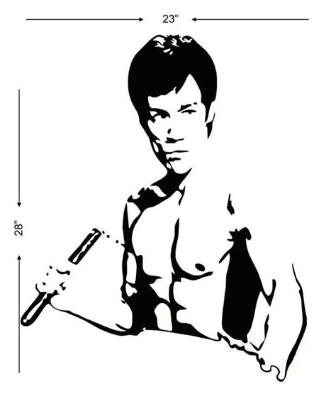 Feel free to print and color from the best 36+ bruce lee coloring pages at getcolorings.com. Studio Briana Black Great Bruce Lee Vector Sketch Wall ...