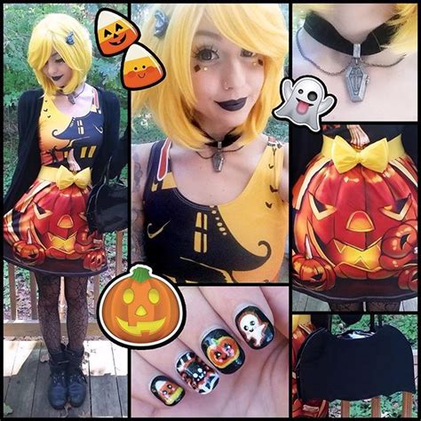 Yesterday S Halloween Themed Ootd For A Pre Halloween Party Pumpkinnnn Queen Outfit Links On
