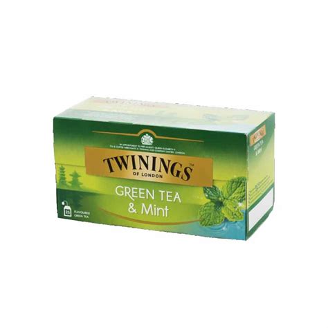 Twinings Green Tea Mint 2gx25s All Day Supermarket
