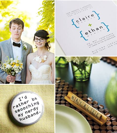 Geeky Wedding Ideas Nerdy Wedding Inspiration