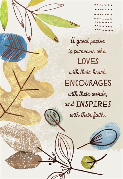 You Inspire Me Pastor Appreciation Card Greeting Cards Hallmark