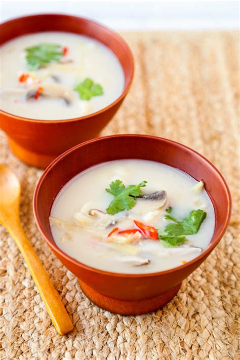 I grew up on packaged ramen, which isn't so great for you, so over the years i've learned to make them a bit healthier. Thai Coconut Soup (Tom Ka) - Pickled Plum Food And Drinks