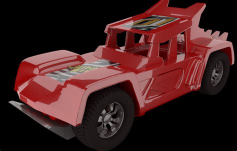 Adam Johnston Hot Wheels Car 3d Model