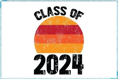 Class Of 2024 Graduation Retro T Shirt Graphic By Teamwork · Creative