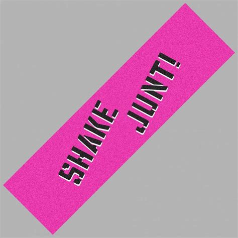 Shake Junt Pinkblack Griptape Single Sheet 90 X 330
