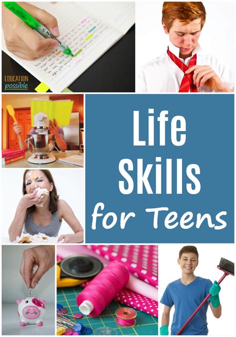 Life Skills For Teens Life Skills Lessons Teaching Life