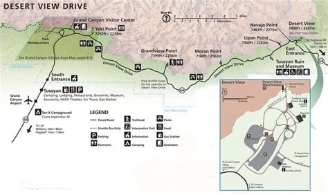Things To Do At Grand Canyon South Rim Viewpoints Things To See And Roads