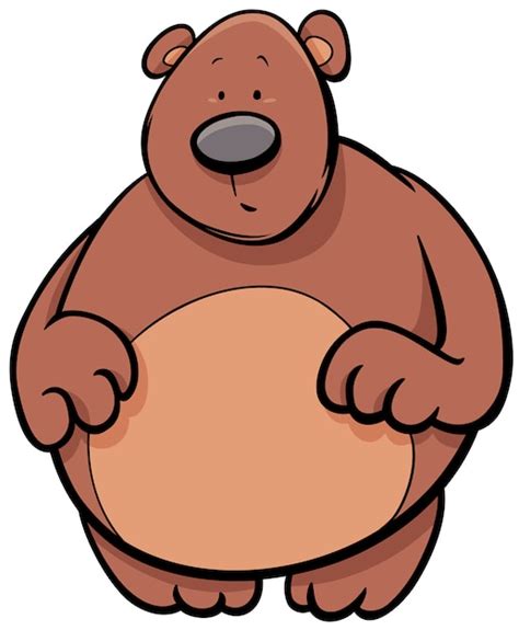 Premium Vector Bear Animal Cartoon Character