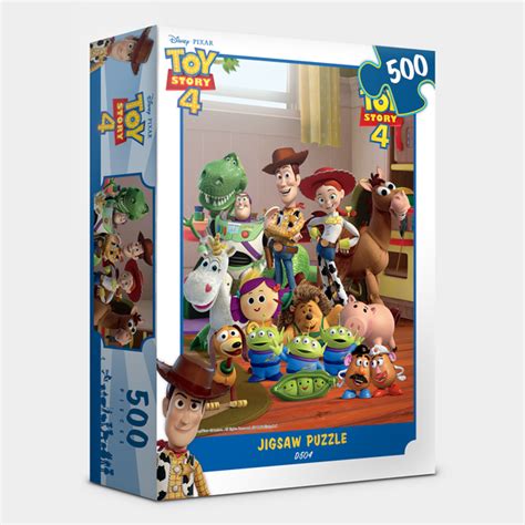 Jigsaw Contemporary Puzzles 500 Pieces Toy Story 4 Disney Pixar