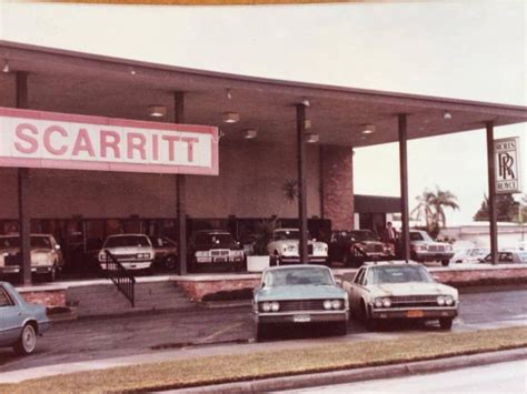 1980s Scarritt Lincoln Mercury Dealership St Petersburg Florida
