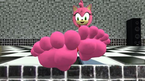 Amy Rose Feet Tease 1 By Jhedral On Deviantart